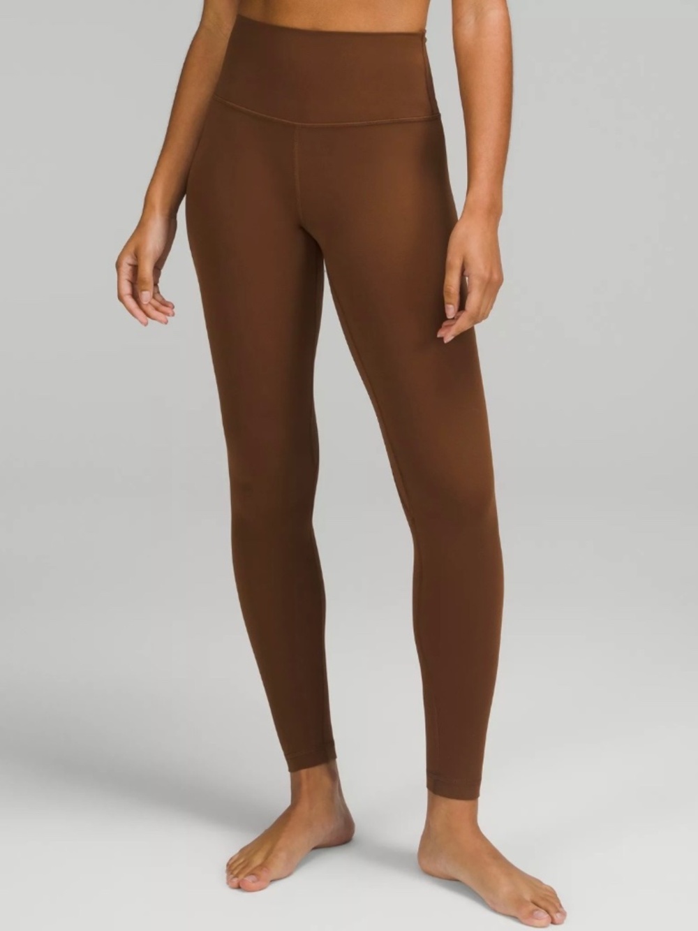 Lululemon ribbed align brown leggings Size M